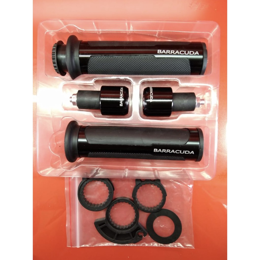 Handgrip Plus Jalu Stang Baracuda Ori Nmax Aerox Adv Pcx Vario Beat Vixion Cb150 Mio Supra DLL  #5 W