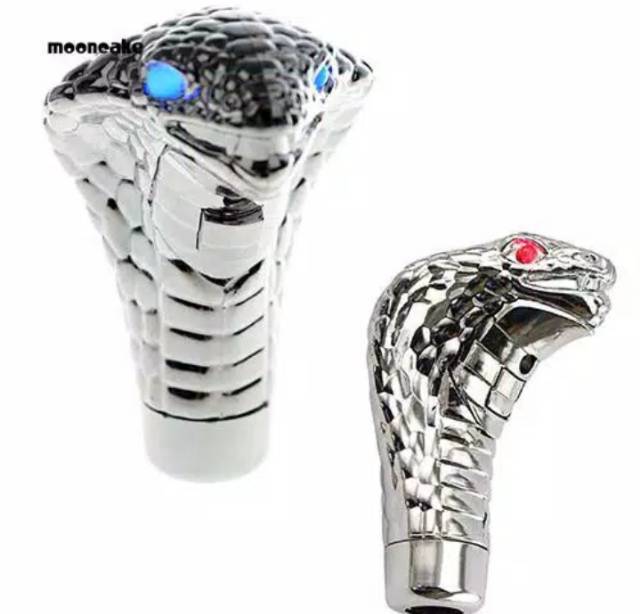 [COD] Knob perseneling mobil manual cobra mata LED