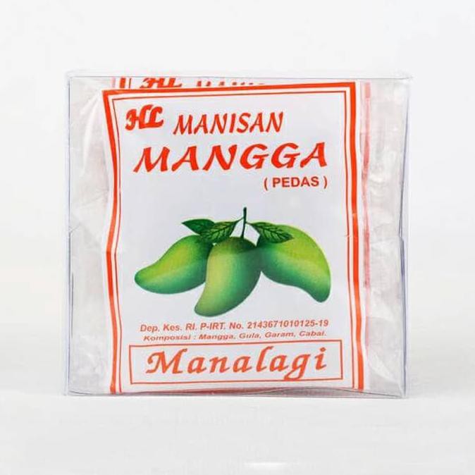 

Manisan Mangga Mika 5's PEDAS HL Ellken Healthy Food TERBARU Kode 1368