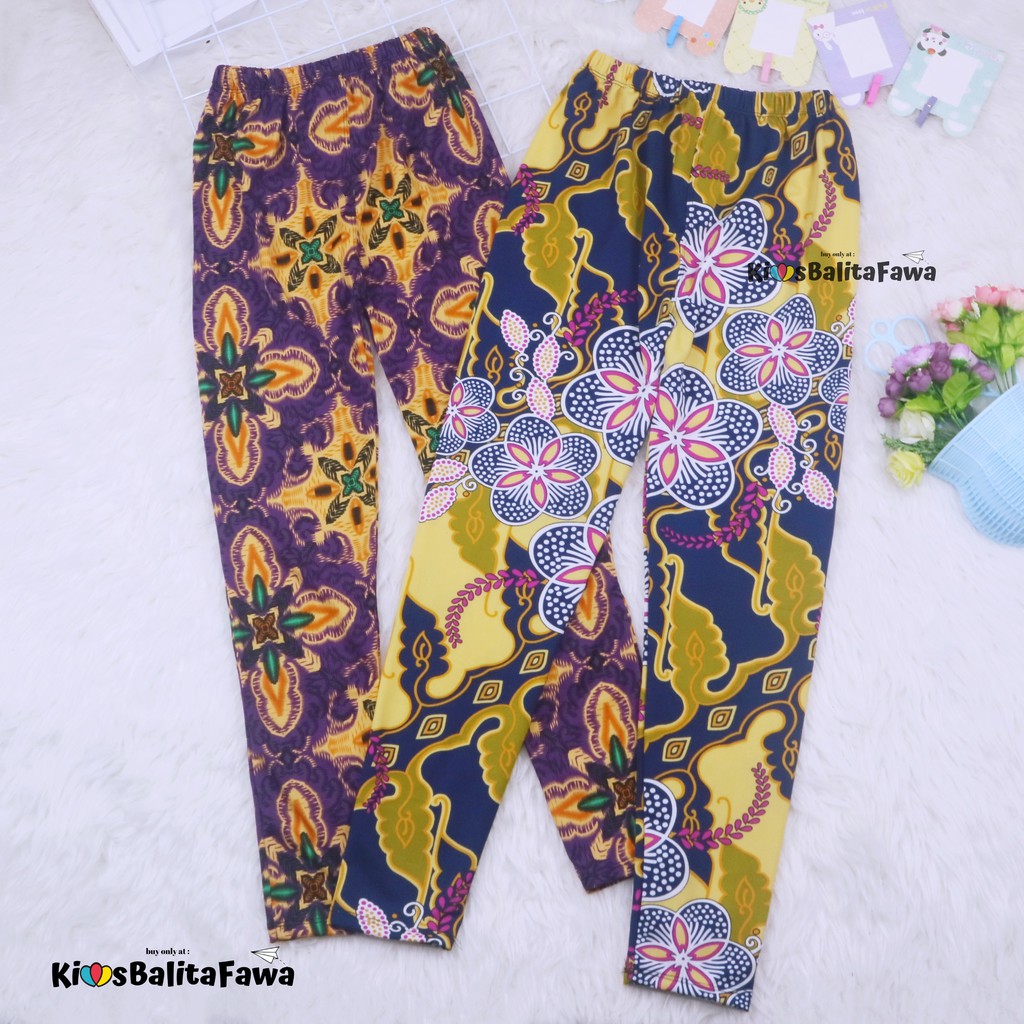 Legging Motif Dewasa fit to M /  Leging Ketat Bahan Adem Fashion Perempuan Celana Panjang Wanita