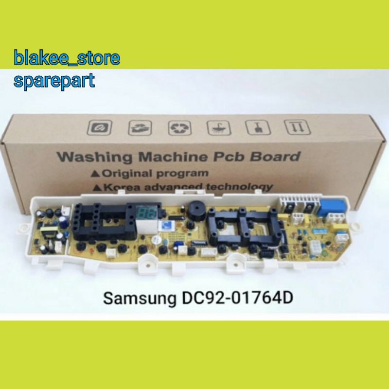 Modul pcb mesin cuci samsung WA85H4000 WA95J5710SG code part DC92-01764 original program