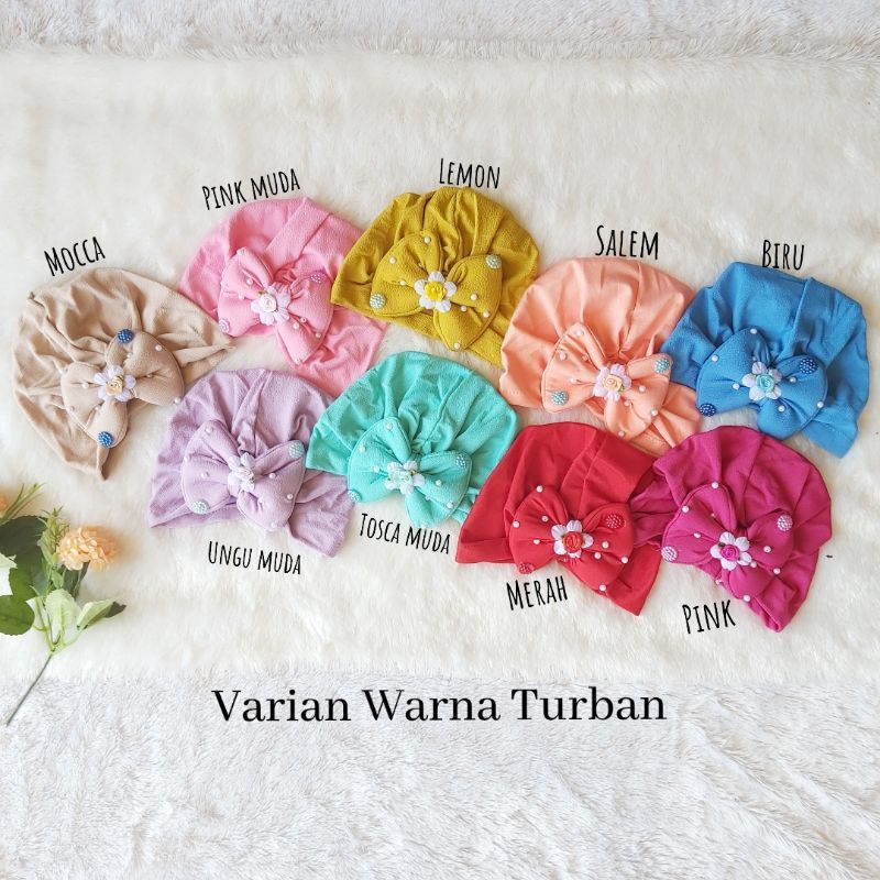 Turban Baby Raisa Hijab Ciput / Turban bayi wanita