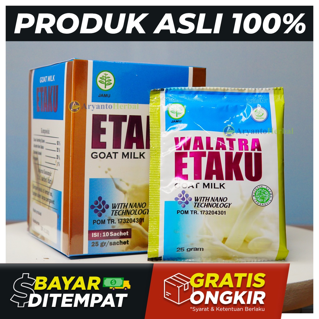 

Susu Kambing Etawa Bubuk Murni Walatra Etaku Goat Milk