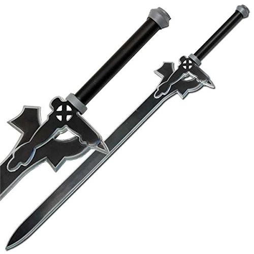 Solusi pedang kirito asuna sword art online dark repulser cosplay,elucidator - ELUCIDATOR Diskon