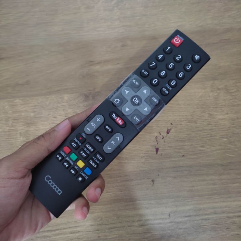 Remote COOCAA Original 100% Smart TV Terbaru Dengan Youtube - Remote COOCAA Original - Remote COOCAA