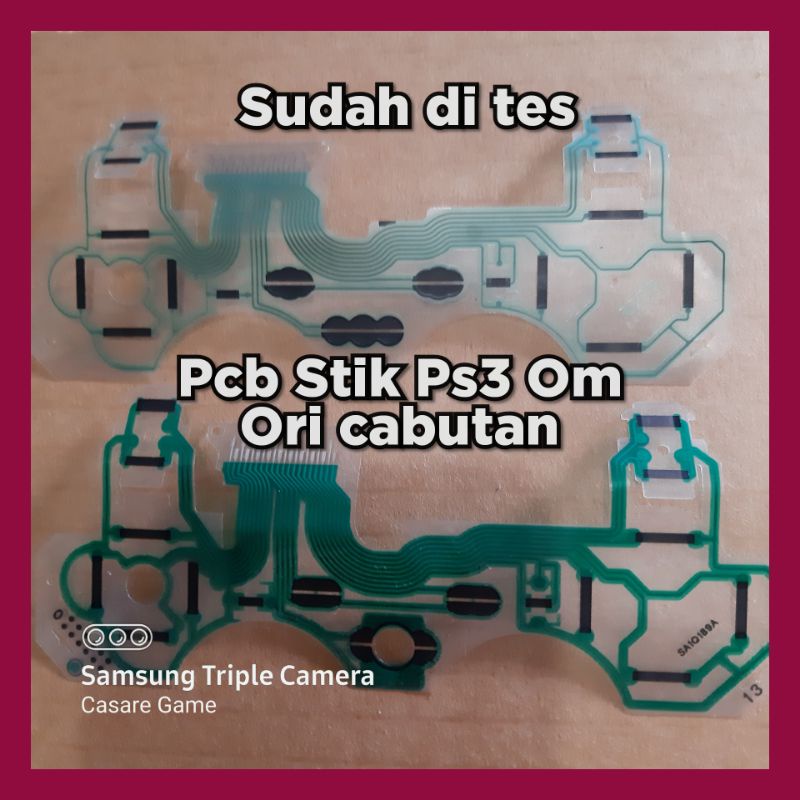 Pcb stik ps3 om ori cabutan