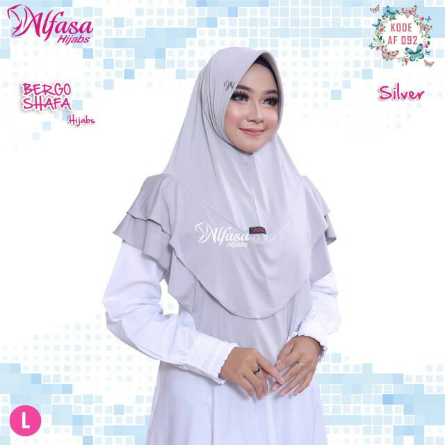 Bergo shafa size L by alfasa hijab
