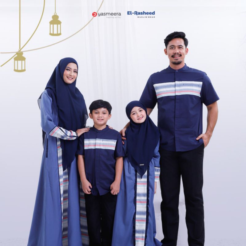 YASMEERA - HAMZA HAMIDA - SARIMBIT LEBARAN 2022 / COUPLE LEBARAN / FAMILY SET