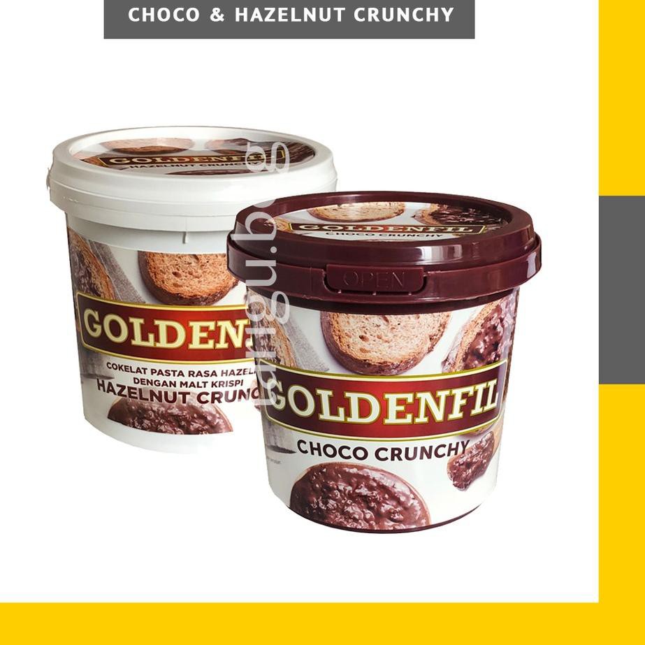 

✫TERLARIS♦❀ GOLDENFIL CHOCO CRUNCHY 250GR - SELAI COKLAT MATCHA RENYAH - HAZELNUT GREEN TEA CHOCOLAT
