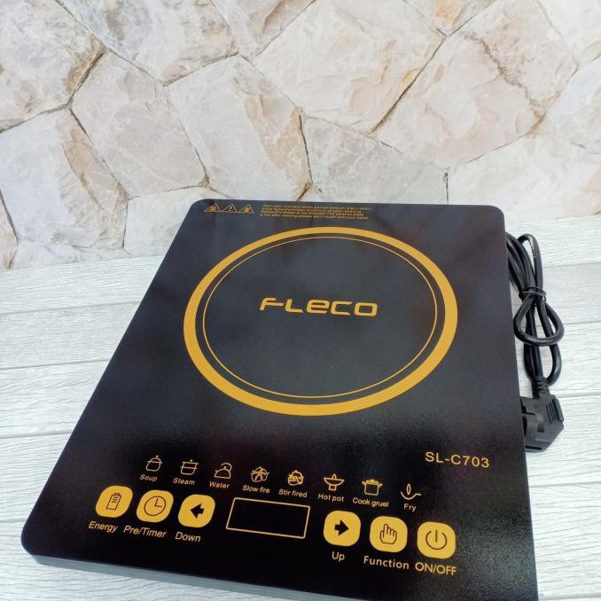 Kompor Induksi Fleco - Kompor Listrik Fleco - Induction Stove 1200w ORI