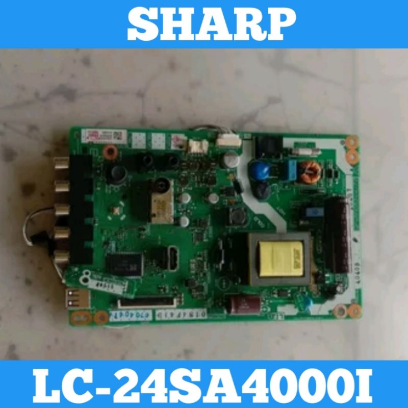 MB SHARP LC-24SA4000I Mainboard SHARP LC-24SA4000I Mainboard TV SHARP 24SA4000I MB TV SHARP 24SA4000