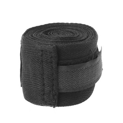Hand Wrap Perban Handwrap MMA Muaythai Kick Boxing Body Combat Boxing 1Pcs-black(Satu)