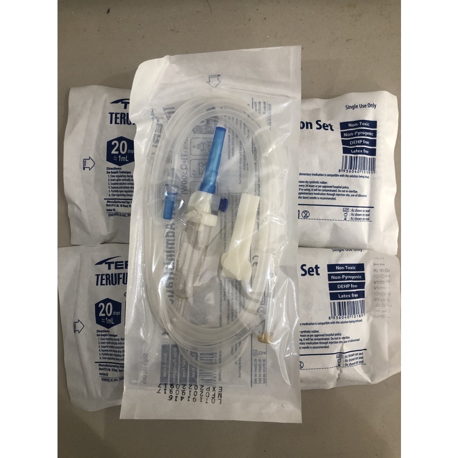 Terumo Terufusion Infusion Set / Selang Infus Set Dewasa Terumo