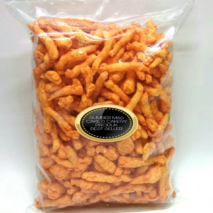 TWIS JAGUNG RASA BALADO -250 gr / Cheetos Kiloan Rasa Balado / Snack Kiloan Murah / Ciki Kiloan / Snack Kiloan