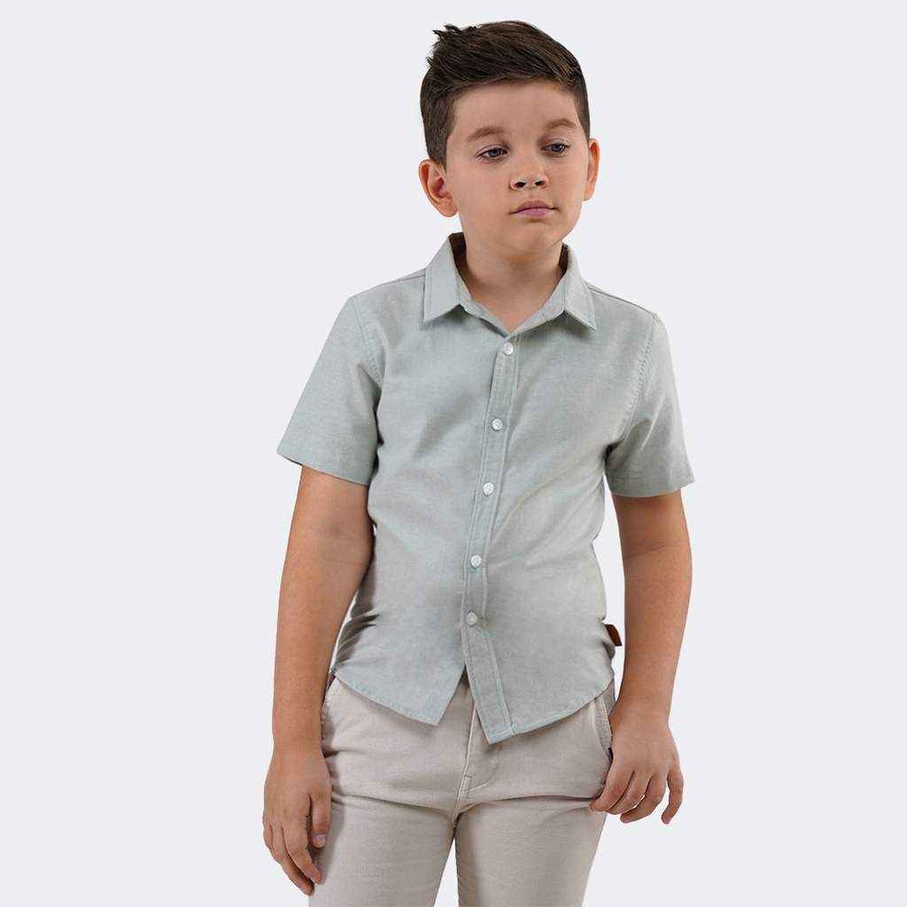 CELCIUS Kids Kemeja LIN000028K Olive