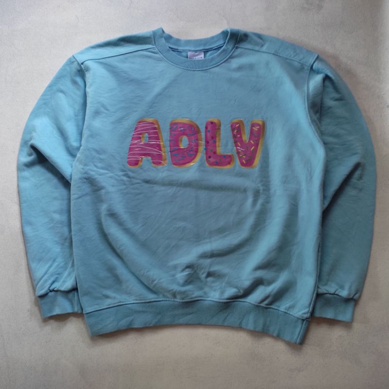 acme de la vie donut ring sweatshirt / crewneck adlv second