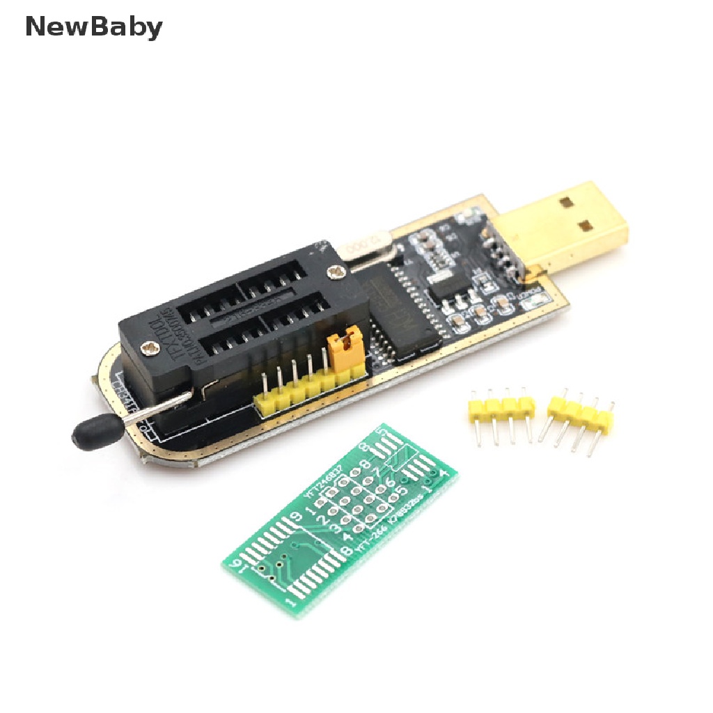 Newbaby Chip Pembakaran BIOS Writer CH341A 24 EEPROM 25 SPI Dengan Port USB