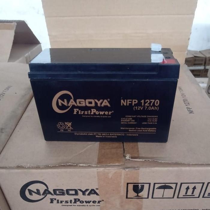 AKI / BATTERY ALAT SEMPROT / SPRAYER HAMA ELEKTRIK NAGOYA VRLA 12V 7AH