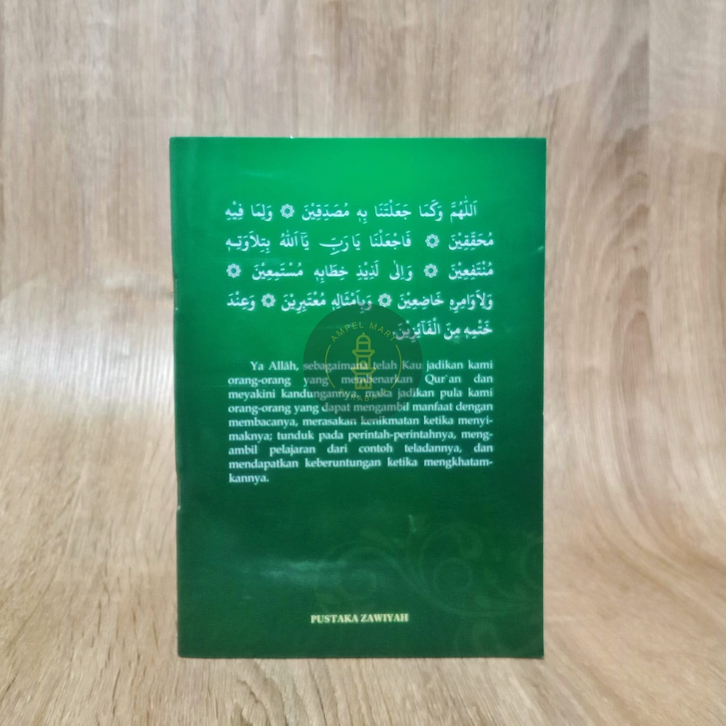 Doa Khatmul Quran dan Birrul Walidain Uk Besar - Pustaka Zawiyah