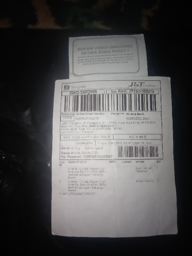 Nivana - Couple Atasan Ayah Anak Ibu Batik Blarak Biru Sarimbit Seragam Keluarga Kantor