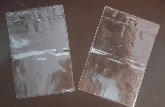 Plastik Name Tag Id Card Panitia Kampanye Ukuran 8 X 12 Cm Posisi Tegak Isi 100 Lbr Shopee Indonesia