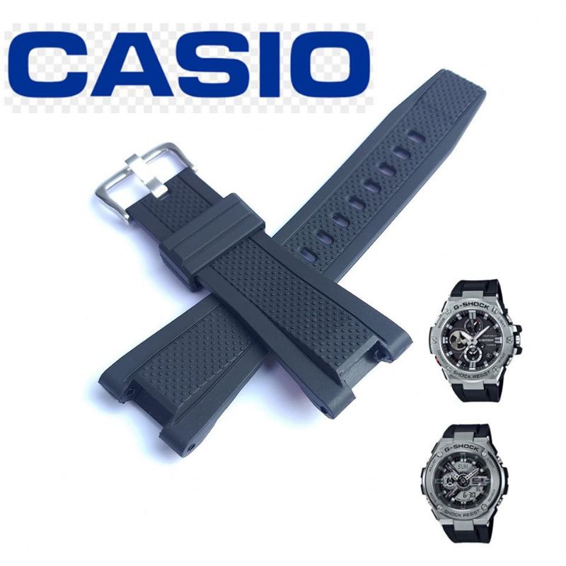 TALI STRAP JAM CASIO GSHOCK GST200 / GST-200 / GST 200 RUBBER STRAP TALI JAM GSHOCK GST200