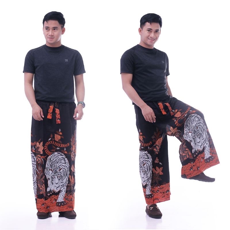 [TERMURAH] Sarung Celana Batik Printing Best Seller - SARUNG MACAN -sarung celana motif naga