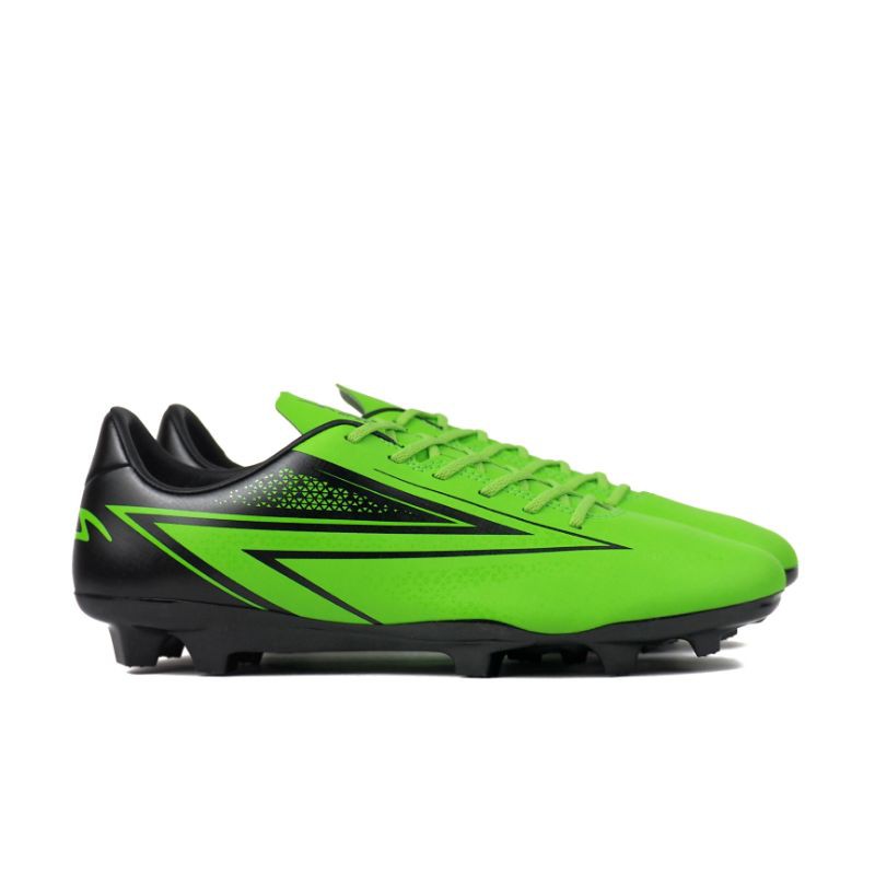 Sepatu Bola Specs HYPERSPEED FG Orange Green Aqua Highrisk Red Original-GREEN GECKO