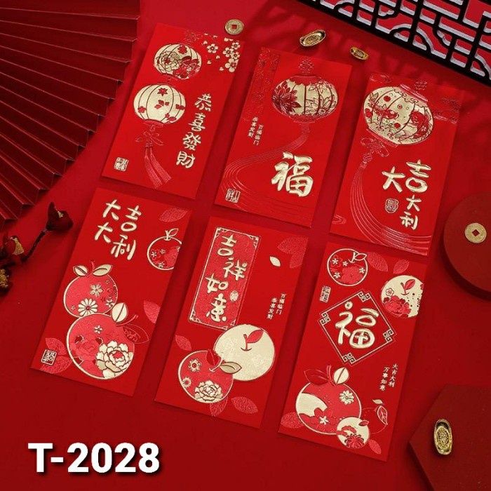 

Menyurat-Surat- Angpao Imlek Merah Panjang Netral Tebal Angpau Sincia Murah Hampers - T 2026 Pjg