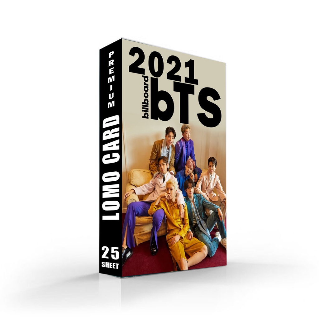 (2 SISI ) LOMO CARD BTS BILLBOARD SG NAVERDISPATCH 2022