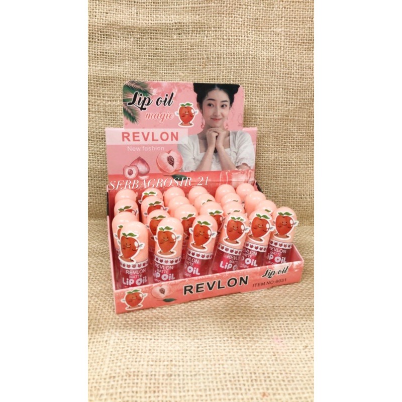 [12PCS] LIP OIL REVLON PEACH 6031