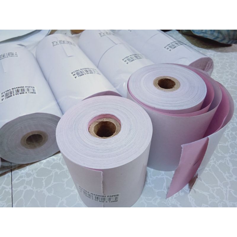 

KERTAS KASIR NCR 2PLY UK 75x65mm