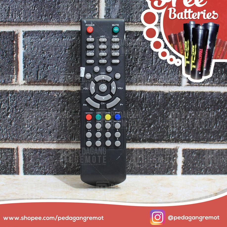 ❈ Remot Remote Receiver TV Parabola Tanaka Matrix Getmecom MPEG4 KW ✮