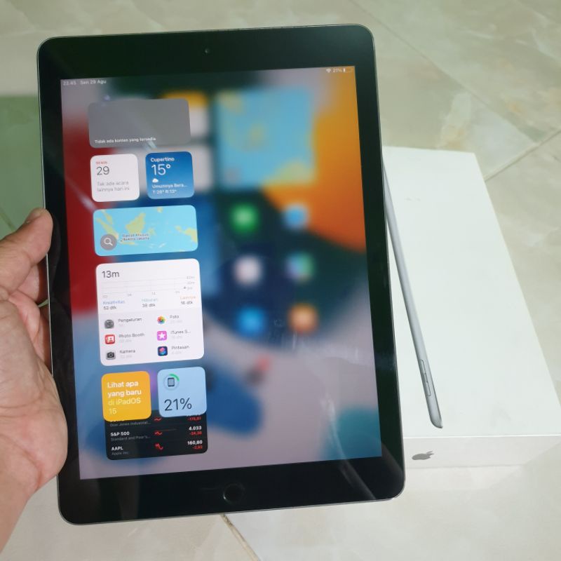 Ipad 6 ipad gen 6 32gb wifi space gray only mulus dan lengkap