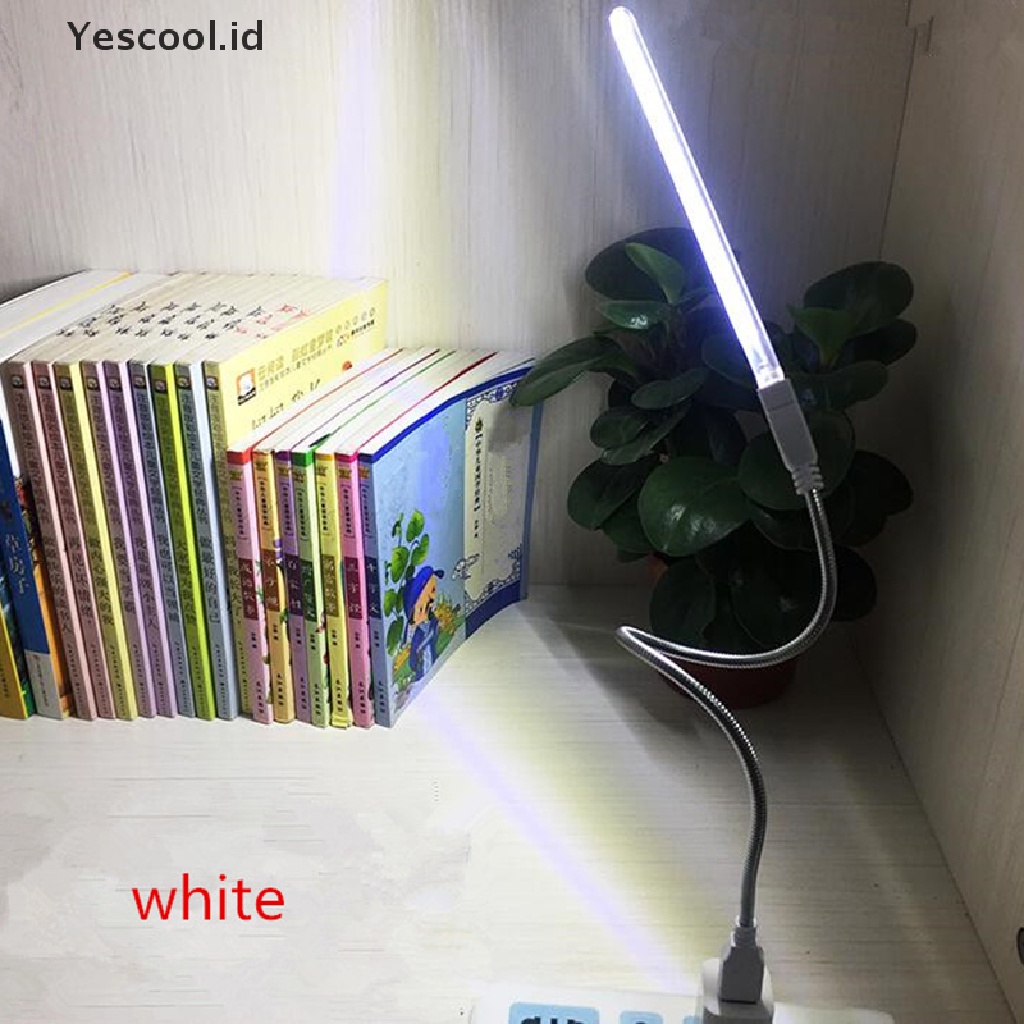 (Yescool) Lampu Baca 24-LED 5V 12W Dengan Port USB