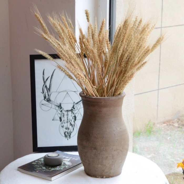 ALFA CRAFT - BUNGA CANTEL SORGUM HIASAN DEKORASI RUMAH / BUNGA GANDUM / BUNGA ARTIFICIAL-6