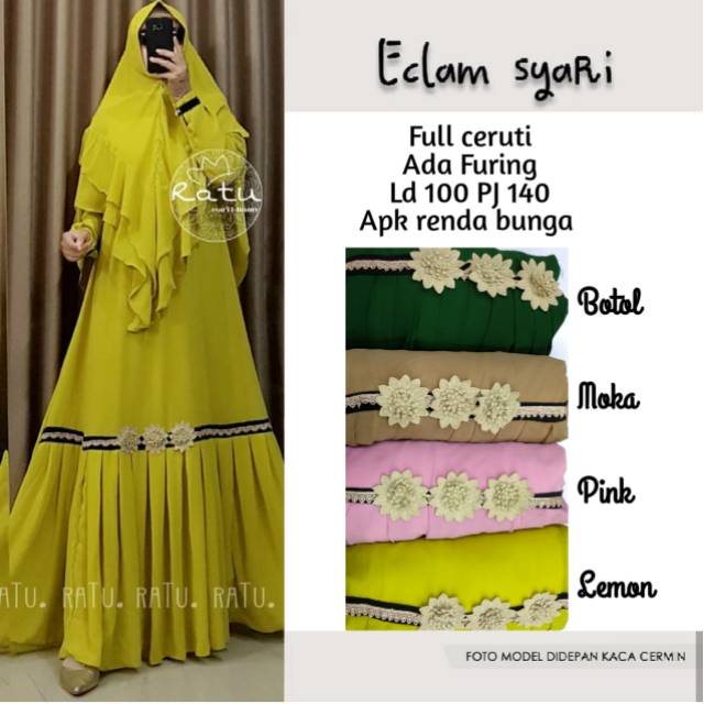 RATU. Edam Syari set