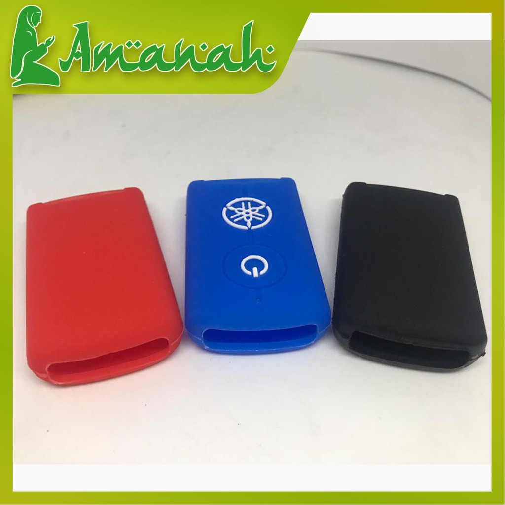 AS1643 Kondom Case Silikon Sarung Kunci Motor / Cover Remote Keyless Motor Yamaha NMAX AEROX XMAX