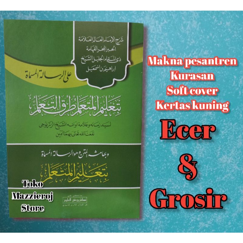 ta'lim muta'alim makna kwagean