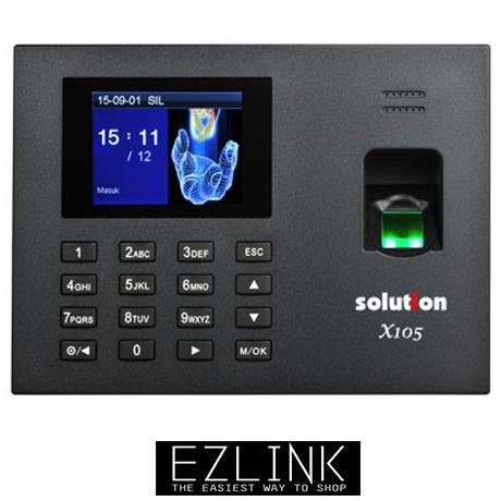 Solution X105 Mesin Absensi Finger Print