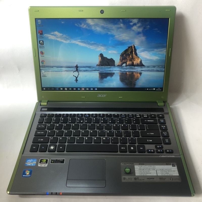 Laptop Gaming Editing - Acer 4755G - i5 gen 2 - Dual Vga Nvidia 2GB - Ram 8GB