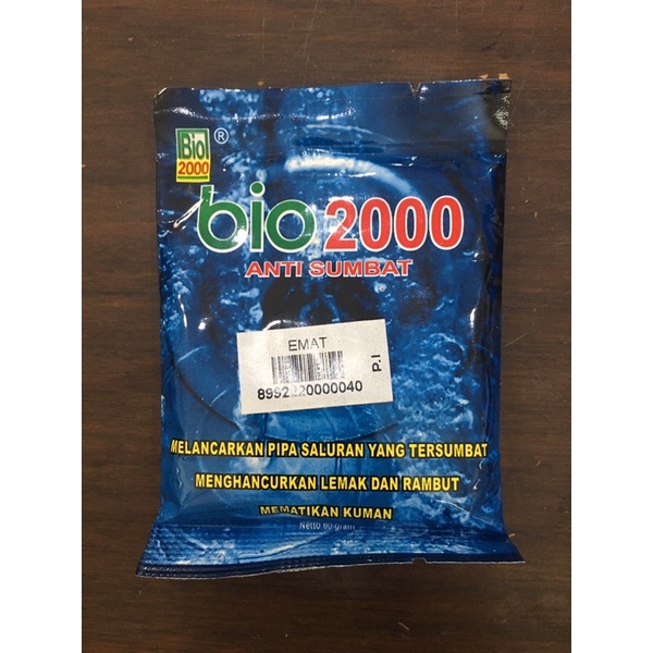 Bio 2000 / bio2000 Anti Sumbat harga per pcs/sachet