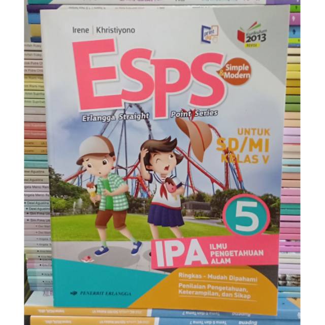 Buku ESPS IPA kelas 5 SD Erlangga