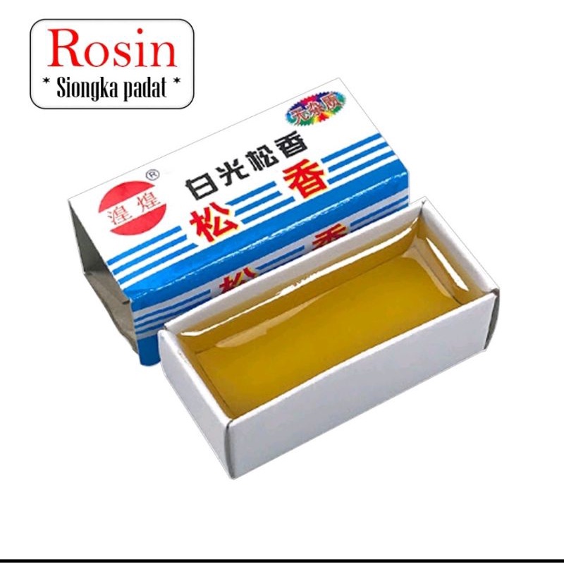 Arpus Solder / Rosin Siongka Padat / Flux / Ekonomis High Purity Welding Oil Pasta Timah Patri