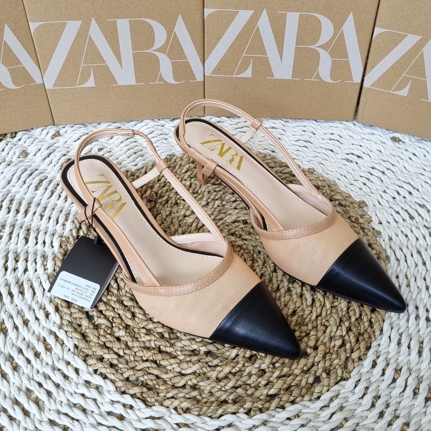 SEPATU ZR WANITA HEELS WANITA SLINGBACK