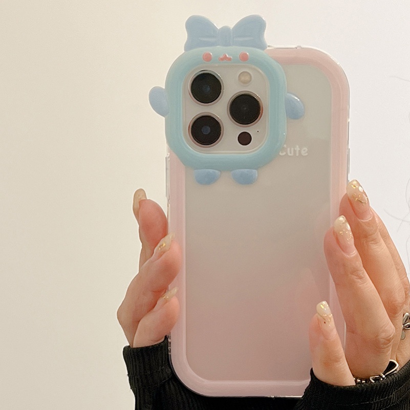 Soft Case Bumper Silikon Warna Macaron Gradasi Untuk iPhone 14 13 12 11 Pro Max X Xr Xs Max 7 8 6 6s Plus SE 2020