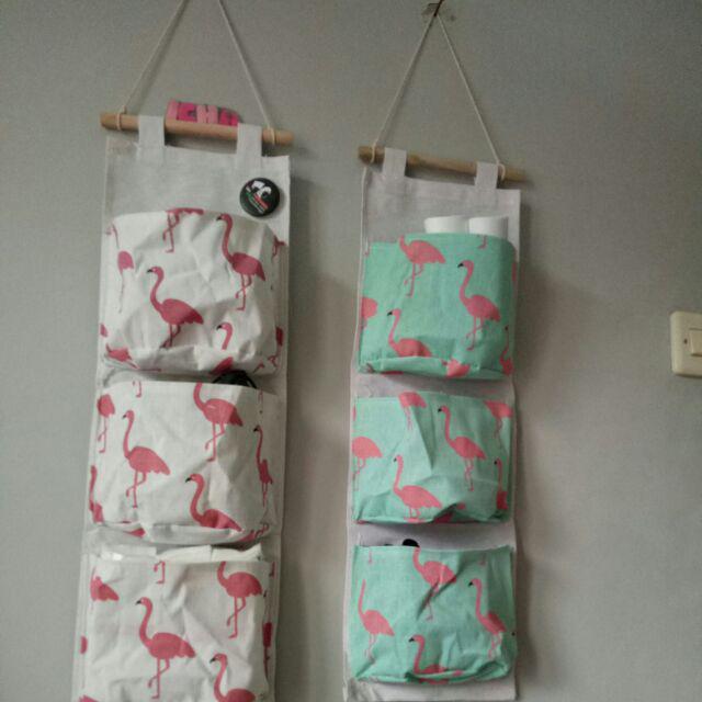 Pouch Gantung 3 Sekat Storage Bag Gantung [ 3 Sekat ]