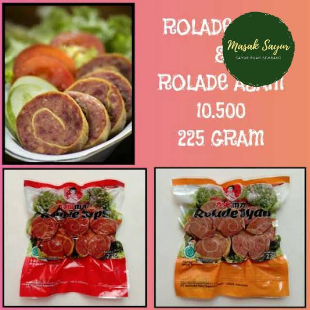 

Rolade ayam sapi