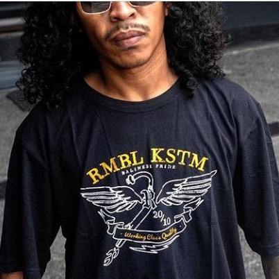 T-SHIRT XHRS BK RMBL-MELTING_PEOPLE_STORE/RMBL CLOTH/LOKAL BRAND/ORIGINAL PRODUK/KAOS DISTRO KEREN