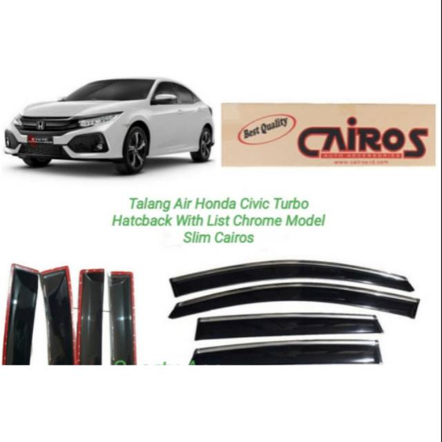 Talang air civic turbo cairos hatcback dan sedan.2017 -2022